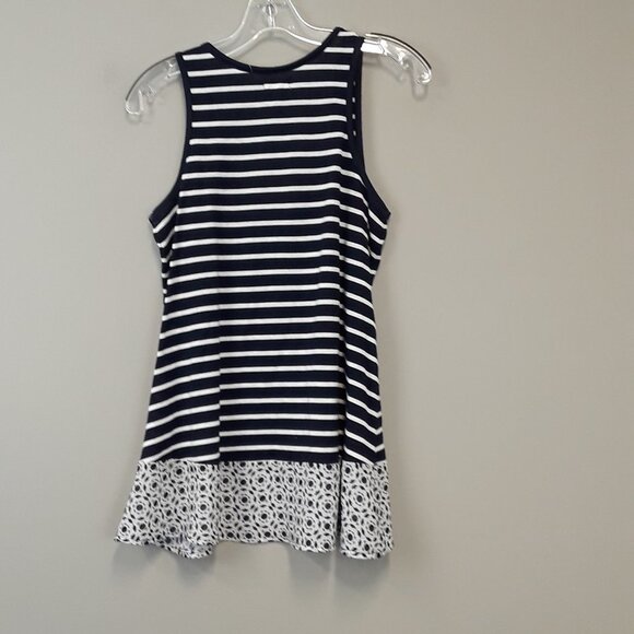MAISON jules Navy & White Stripe Sleeveless Tunic - Picture 7 of 8